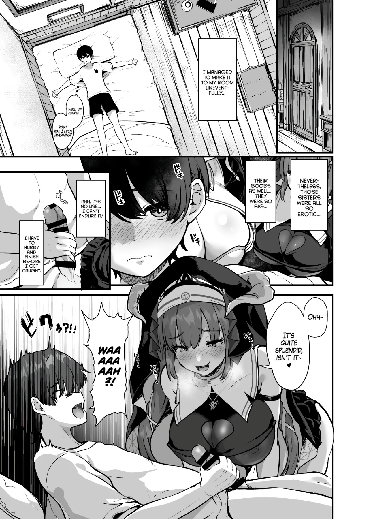 Hentai Manga Comic-The Secret Confessional-Read-6
